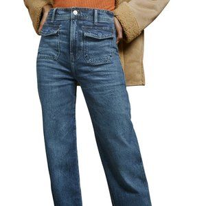 COPY - Reformation Layla High Rise Trouser Jeans NWT